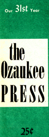 Zonyx Report Ozaukee Press Logo:  Go to Ozaukee County Page